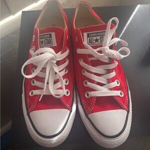 Classic red converse